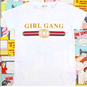 Girl Gang GG Logo Squad Shirt
